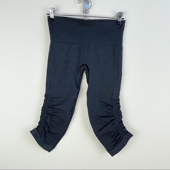 Lululemon Ebb And Flow Crop II Deep Coal - Picture 8 of 11